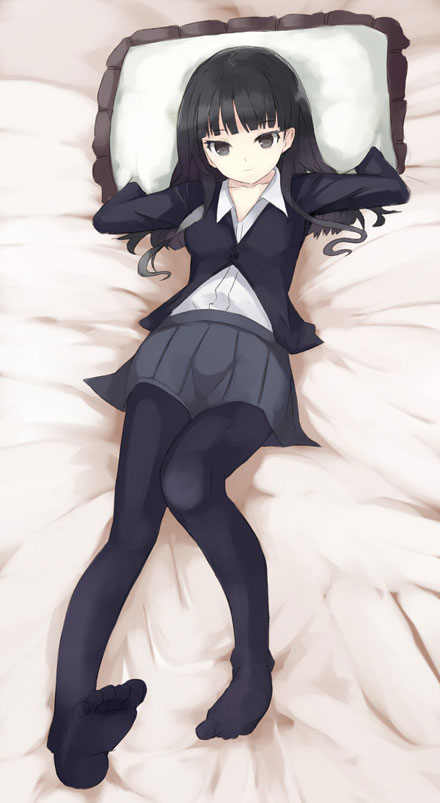 动漫黑长直美少女图集(4)