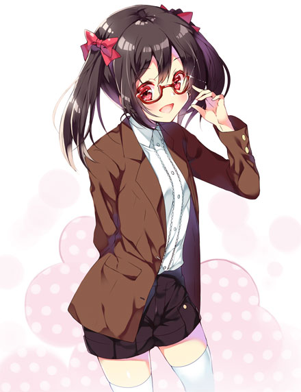 二次元眼镜萌娘美图系列9(7)