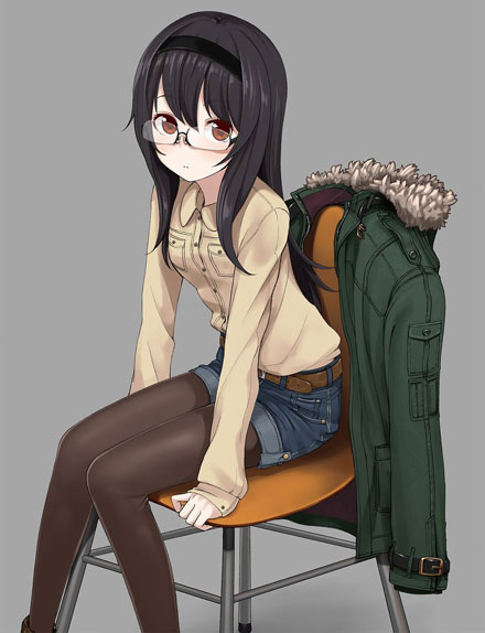 二次元眼镜萌娘美图系列9(17)