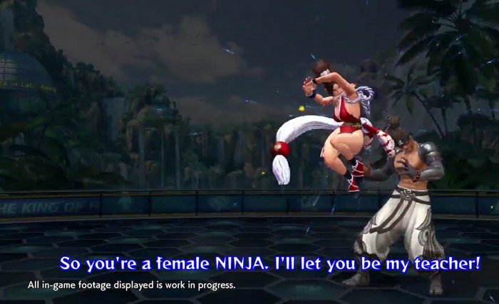 《拳皇14》游戏最新截图(5)