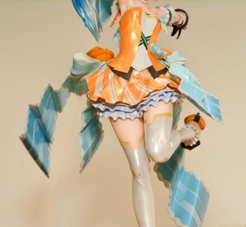 初音未来珍珠涂装橙色版手办图赏(7)