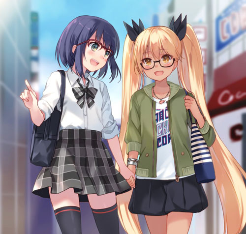 二次元百合美少女图集五(14)