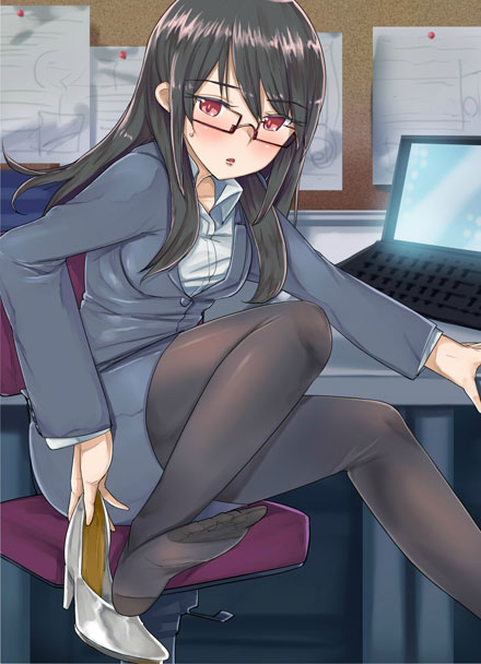 二次元眼镜萌娘美图系列9(12)