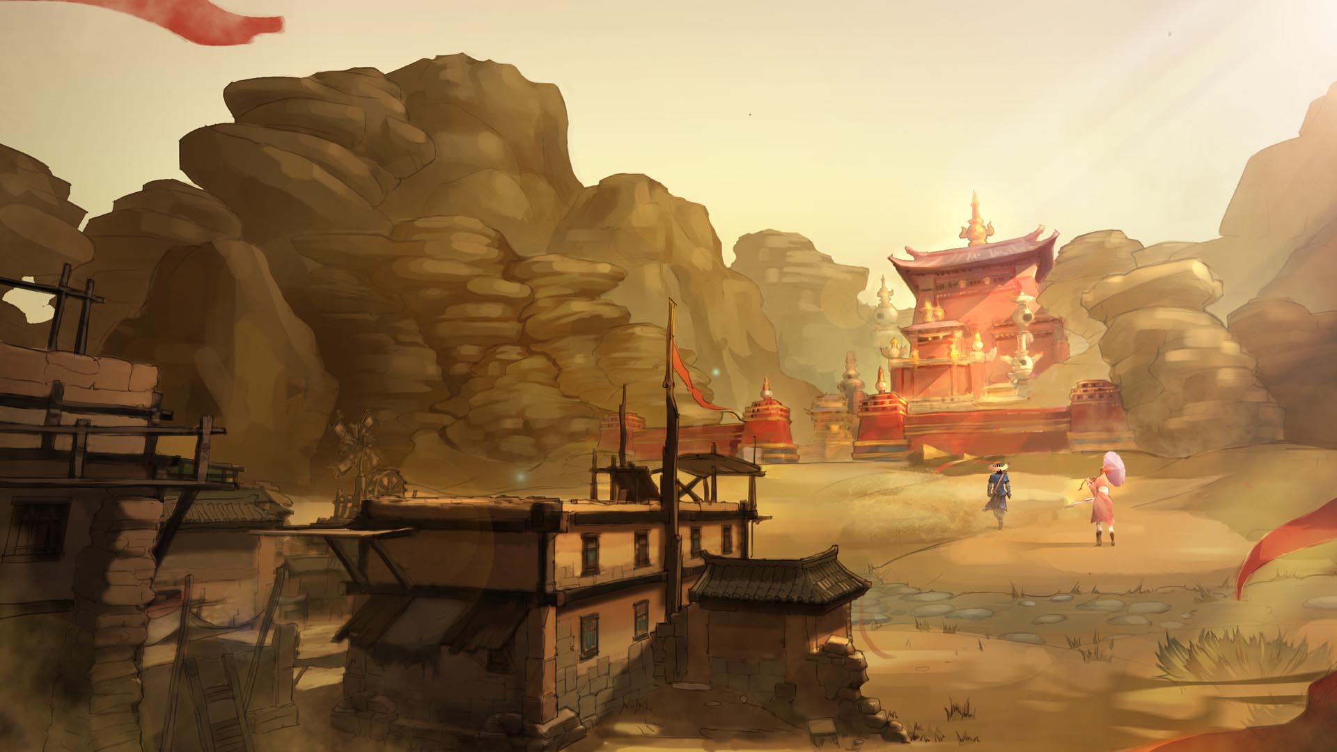 《笑傲江湖OL》春光乍现精美壁纸(5)