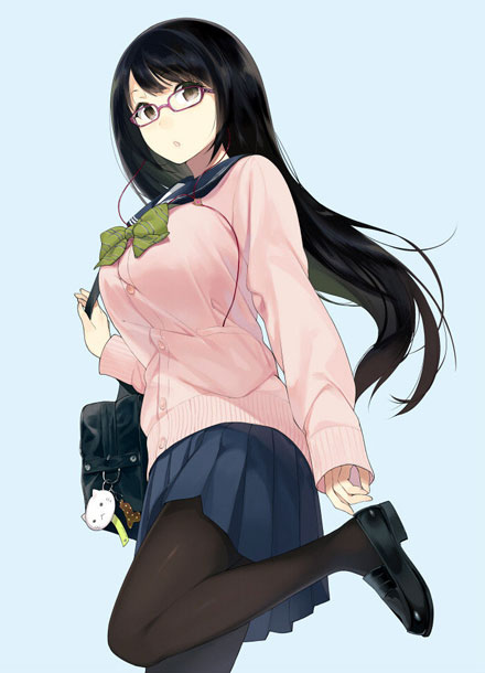 二次元眼镜萌娘美图系列9(5)