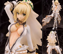 《Fate/EXTRA CCC》Saber婚纱手办