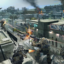 《泰坦陨落》激战场景截图