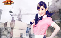 金莎代言《反恐精英》桌面壁纸