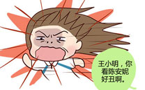 微博漫画精选之男生根本不会懂女生头发的痛