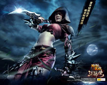 《刀剑英雄》斗神传cos壁纸