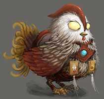 《龙神大陆》游戏坐骑原画截图