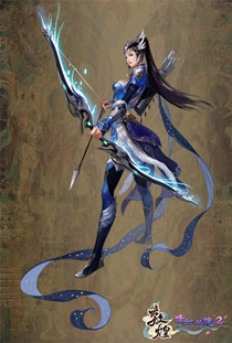 《倩女幽魂2》敦煌主角形象截图