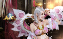 国战网游《御龙在天》美女壁纸