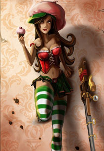 《英雄联盟》皮城女警凯特琳壁纸