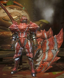 《怪物猎人ol》二测人物新套装截图