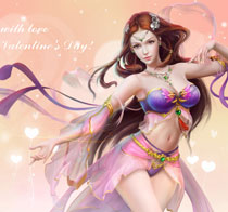 《远征OL》浪漫情人节壁纸