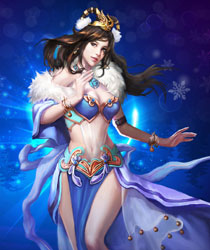 《远征OL》圣诞节女神来袭壁纸