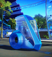 《音乐侠》未来城市截图