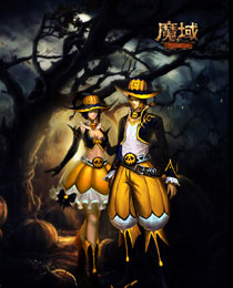 《魔域》万圣节精美壁纸
