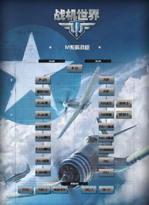 《战机世界》二测战机科技树