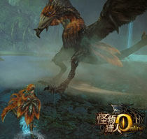 《怪物猎人OL》二测眠鸟截图