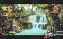 射击网游《爆裂天空》桌面壁纸