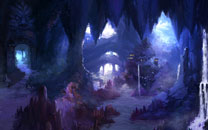 RPG网游《神话大陆》场景原画