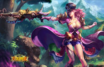 3D端游《烈焰神魔》桌面壁纸