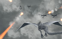 《龙背上的骑兵3》空战截图
