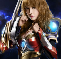 蔡依林代言网游《诺亚传说》壁纸