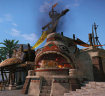 《怪物猎人ol》新城市梅杰波尔坦截图