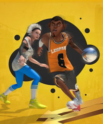 《自由篮球》游戏桌面壁纸