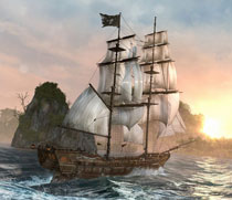 《刺客信条4》PC版游戏截图