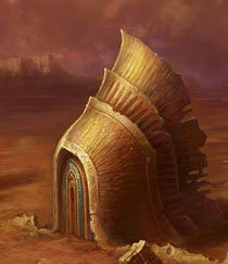 奇幻网游《勇者之心》场景原画