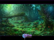 RPG网游《神话大陆》场景原画