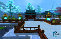 《洛神》两大主城场景截图