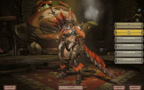 《怪物猎人ol》二测人物新套装截图