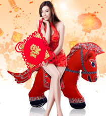 《全民斗三国》周韦彤贺岁壁纸