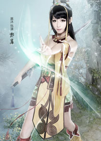 《神雕侠侣》美女cos ipad壁纸