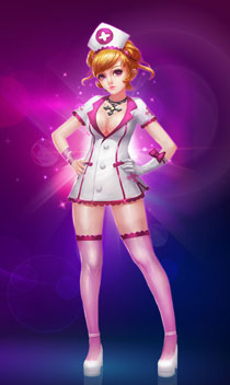 《龙武》欧洲宫廷风时装展示图