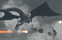 《龙背上的骑兵3》空战截图