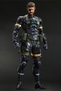 《合金装备5：零点地带》斯内克逼真手办