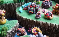 玩家自制《星际2》软陶模型全家福图赏