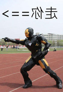 微博趣图 超强粉丝COS一个人的复联