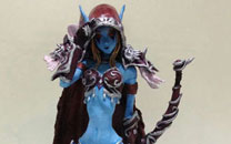 魔兽玩家自制希尔瓦娜斯模型图赏