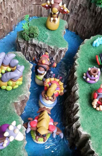 玩家自制《星际2》软陶模型全家福图赏