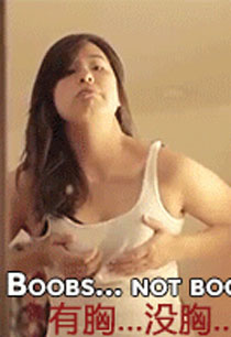 当妹纸们一个人的时候在做什么搞笑GIF