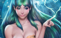 Artgerm游戏美女同人画赏析