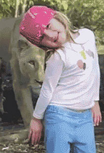 天然呆萌娃萝莉搞笑GIF