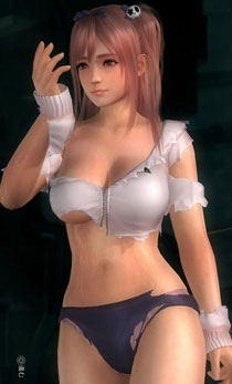 《死或生5》萌妹爆衣诱人图赏